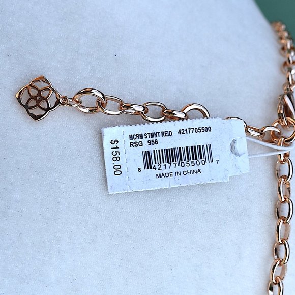 Kendra Scott | Macrame Reid Statement Necklace - Picture 8 of 10